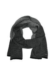 Czarny zestaw męski z czapką i szalikiem ZESTM-0006-98(Z25)
