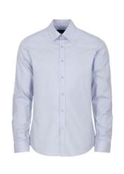 Błękitna elegancka koszula męska KOSMT-0322-62(Z24)-05