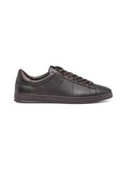 Brązowe skórzane buty męskie BUTYM-0490-1I(W26)