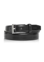 Czarny skórzany pasek męski PASMS-0244-99(Z25)