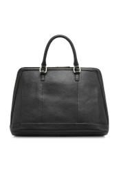 Czarna elegancka skórzana torba damska TORES-1094-99(W25)-04