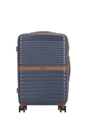 Komplet walizek na kółkach 19''/24''/28'' WALAB-0084-7D(W26), widok produktu z przodu na białym tle.