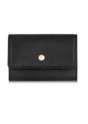 Skórzane czarne etui na klucze damskie PORES-0894-99(Z23)-01