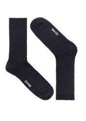 Czarne długie skarpety męskie SKAMT-0192-99(Z25)