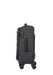 Komplet walizek na kółkach 19"/24"/28" WALNY-0048-99(W26), widok produktu z boku na białym tle.