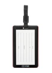 Identyfikator do bagażu AW-012-0015-5D(W26), widok produktu z tyłu na białym tle.