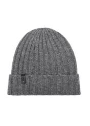Szara wełniana czapka męska CZAMT-0033-91(Z25)