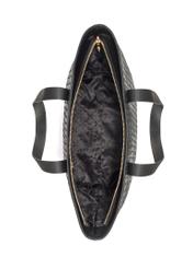Skórzana czarna torebka shopper damska TORES-1107-99(W25)-05