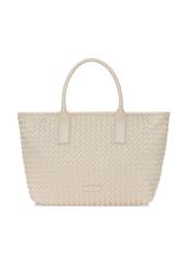 Kremowa torebka shopper damska TOREC-1008-12(W25)