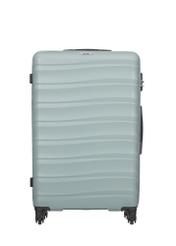 Walizka duża na kółkach WALAB-0081-8F-28(W26), widok produktu z przodu na białym tle.