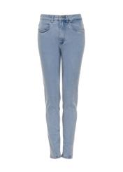 Jasne spodnie jeansowe damskie JEADT-0005-61(W22)-02
