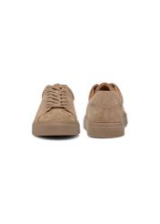 Skórzane buty męskie w kolorze chłodnego beżu BUTYM-0503A-1K(W26)