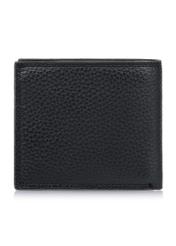 Niezapinany czarny skórzany portfel męski z RFID PORMS-006RFID-99(W24)-02