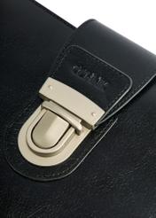 Elegancki organizer skórzany TORMS-0484-99(Z25), zbliżenie na detal produktu, widok na białym tle.