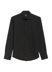 Czarna elegancka koszula męska KOSMT-0339-99(Z25)
