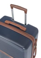 Komplet walizek na kółkach 19''/24''/28'' WALAB-0084-7D(W26), widok rączki produktu na białym tle.