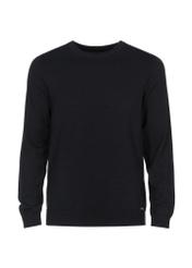 Czarny wełniany sweter męski SWEMT-0139-99(Z23)-03