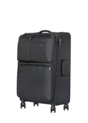 Komplet walizek na kółkach 19"/24"/28" WALNY-0048-99(W26), widok produktu skosem na białym tle.
