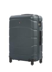 Komplet walizek na kółkach 19'/24'/28' WALAB-0077-8C(W26), widok produktu skosem na białym tle.