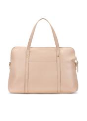 Beżowa elegancka torba damska TOREC-1017-81(W25)-04