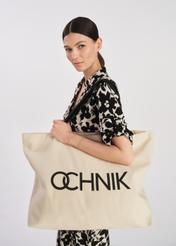 Torebka materiałowa damska shopper TOREN-0136B-81(W25)