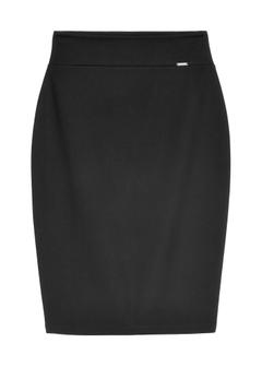 Czarna ołówkowa spódnica damska SPCDT-0092-99(Z25)