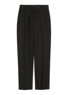 Czarne eleganckie spodnie damskie SPODT-0106A-99(W26)