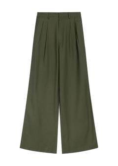 Spodnie damskie w kolorze khaki SPODT-0112-55(Z25)
