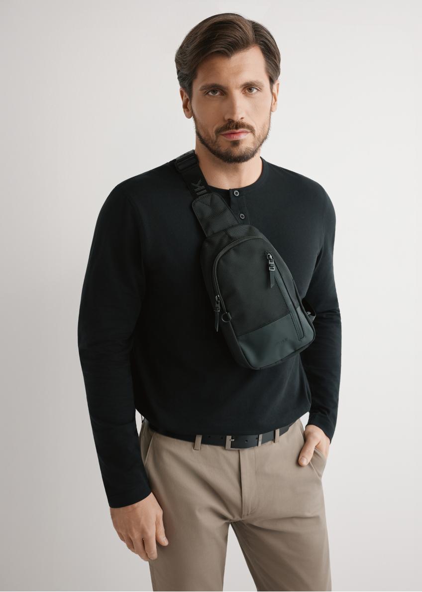 Czarna męska torba crossbody TORMN-0419-99(W26)