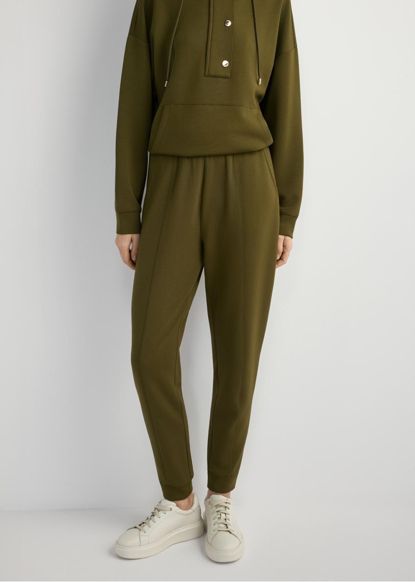 Spodnie damskie w kolorze khaki SPODT-0108-8D(W26)