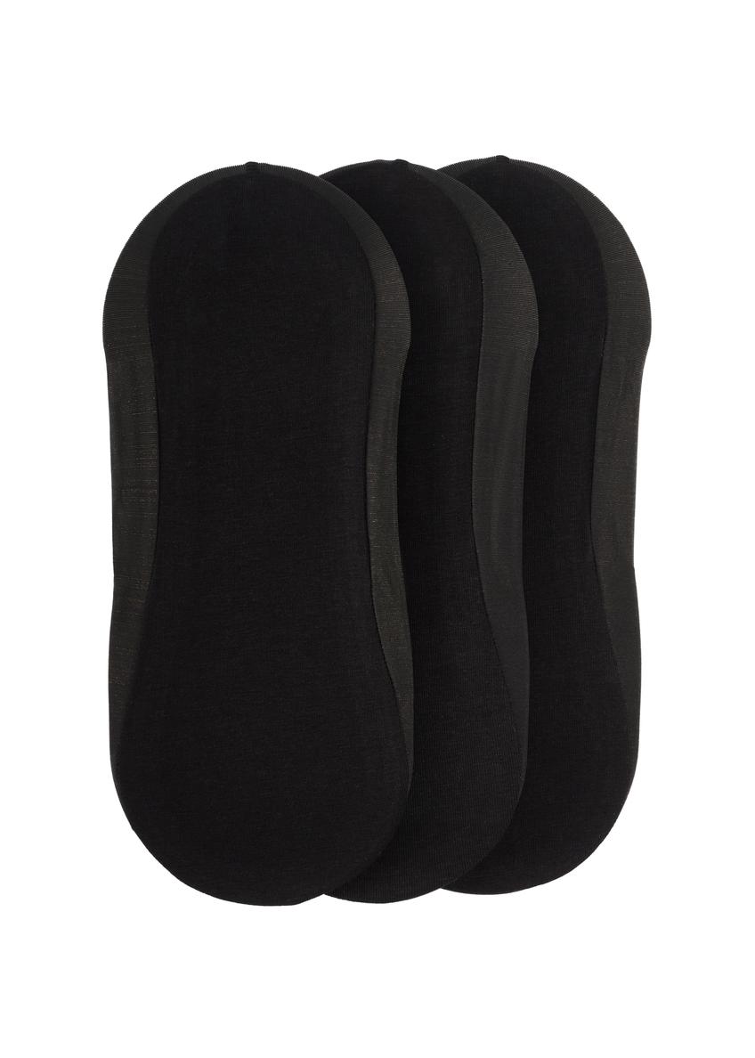 Zestaw czarnych stopek damskich ZESDT-0032-99(W26)