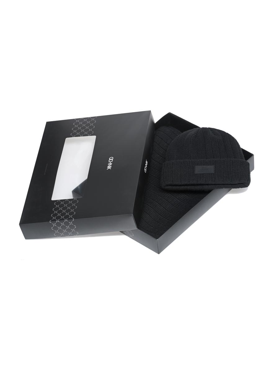 Zestaw czapka i szalik męskie ZESTM-0003-99(Z25)