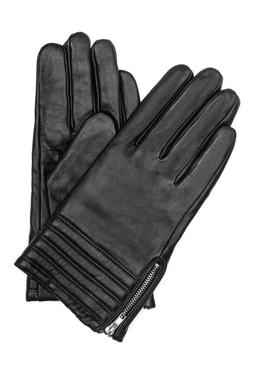 Skórzane rękawiczki męskie REKMS-0072-99(Z24)