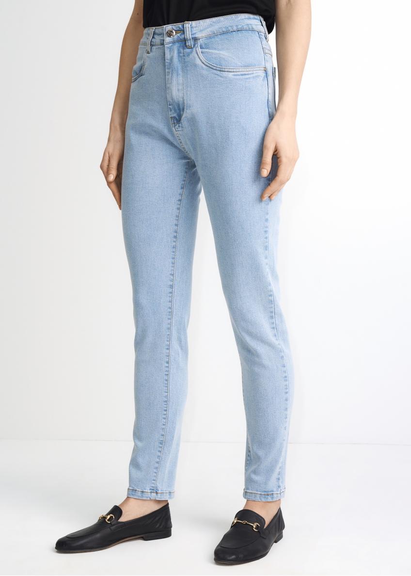 Jasne spodnie jeansowe damskie JEADT-0005-61(W22)-01