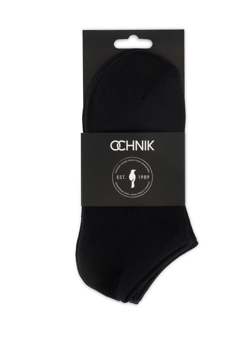 Zestaw czarnych krótkich skarpet damskich ZESDT-0041-99(Z25)